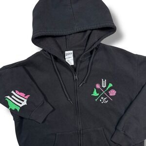 Wicked Hoodie Adult XL Black Full Zip Movie Broadway Universal Studios Jacket